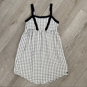 Volcom Girls black and white polka dot dress